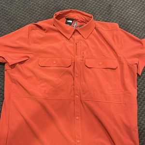 The North Face, men’s, XL button up shirt.